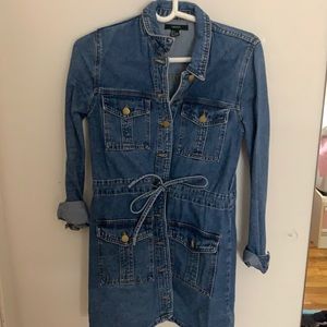 Denim dress